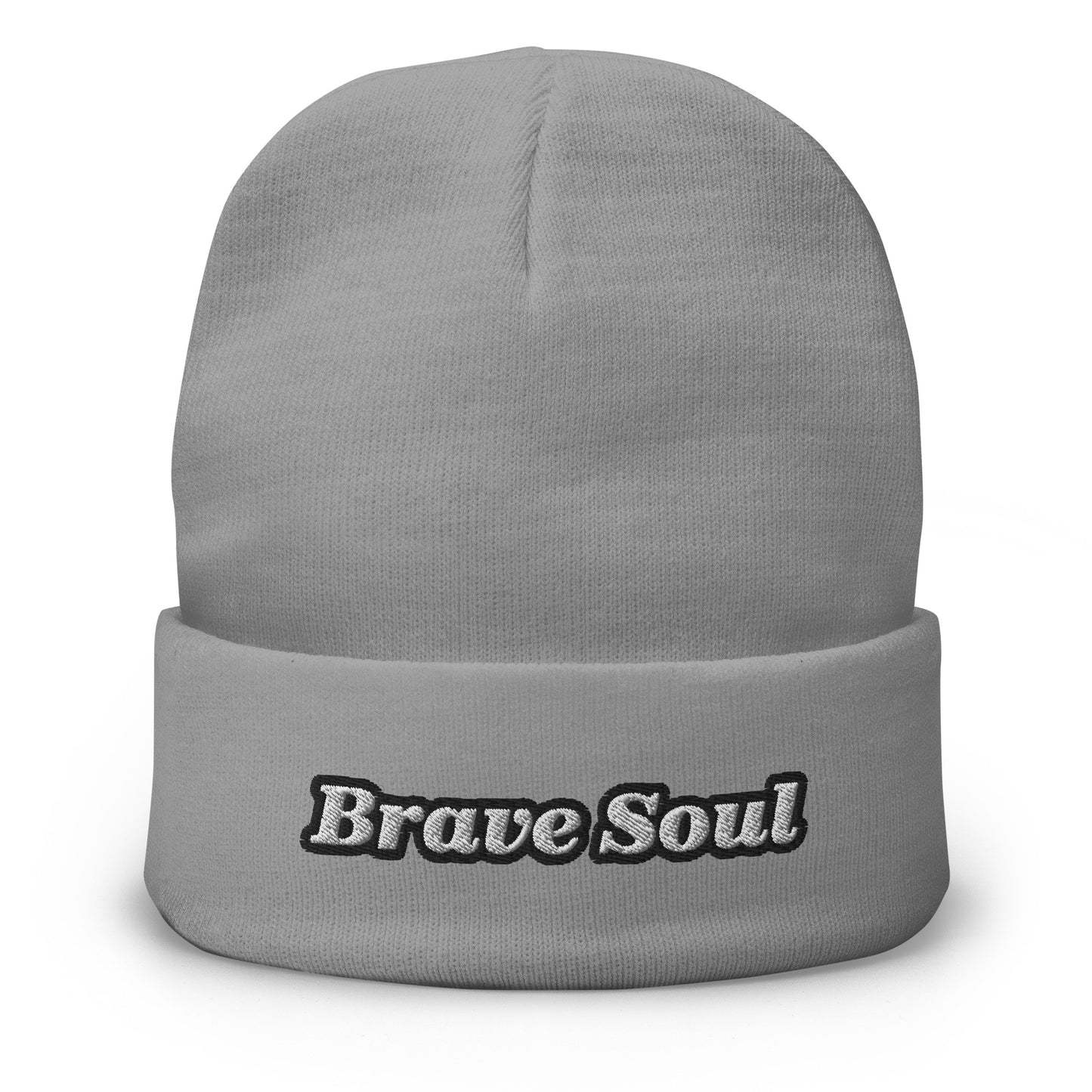 Embroidered Beanie | « Brave Soul » Dazz'Up Store