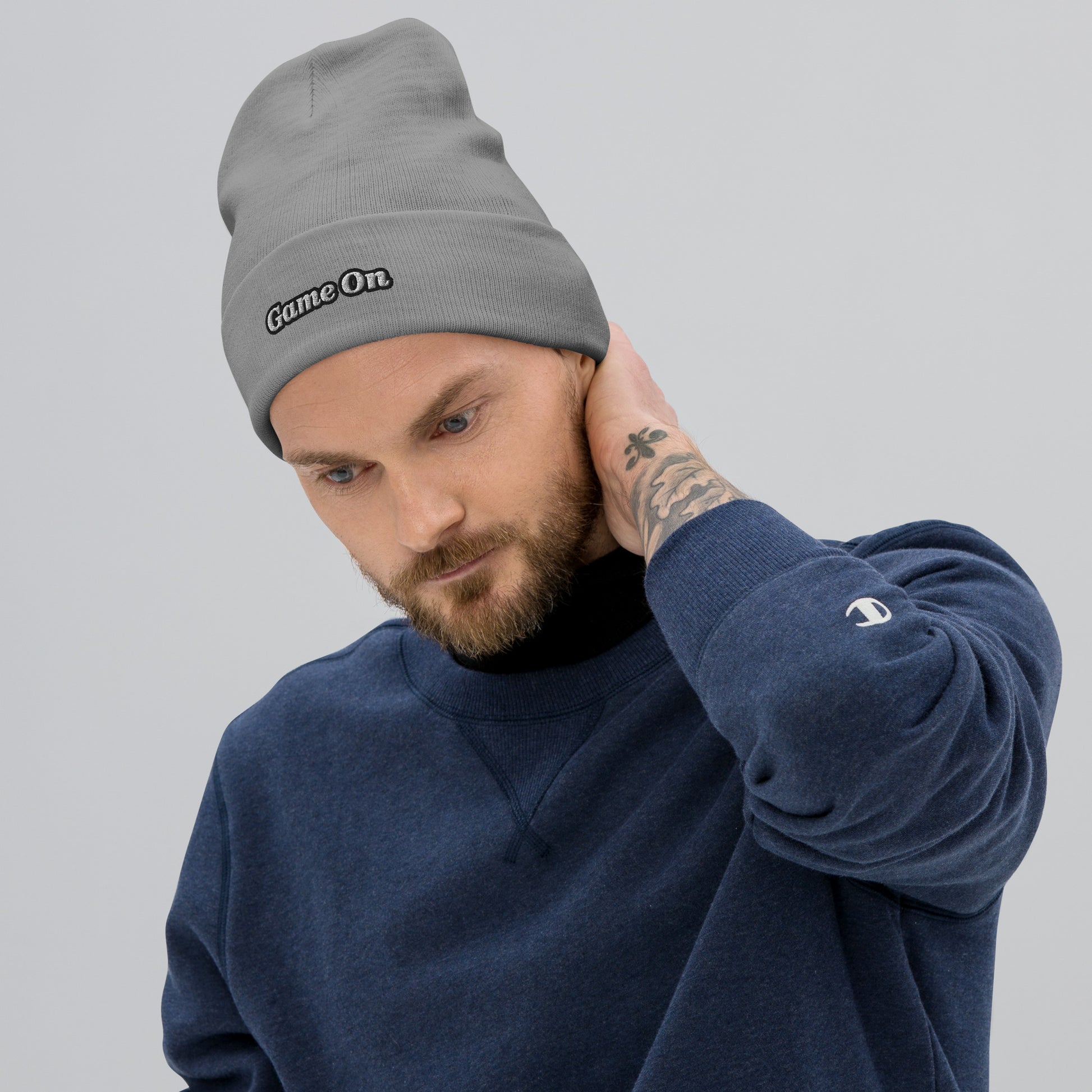 Embroidered Beanie | « Game On » Dazz'Up Store