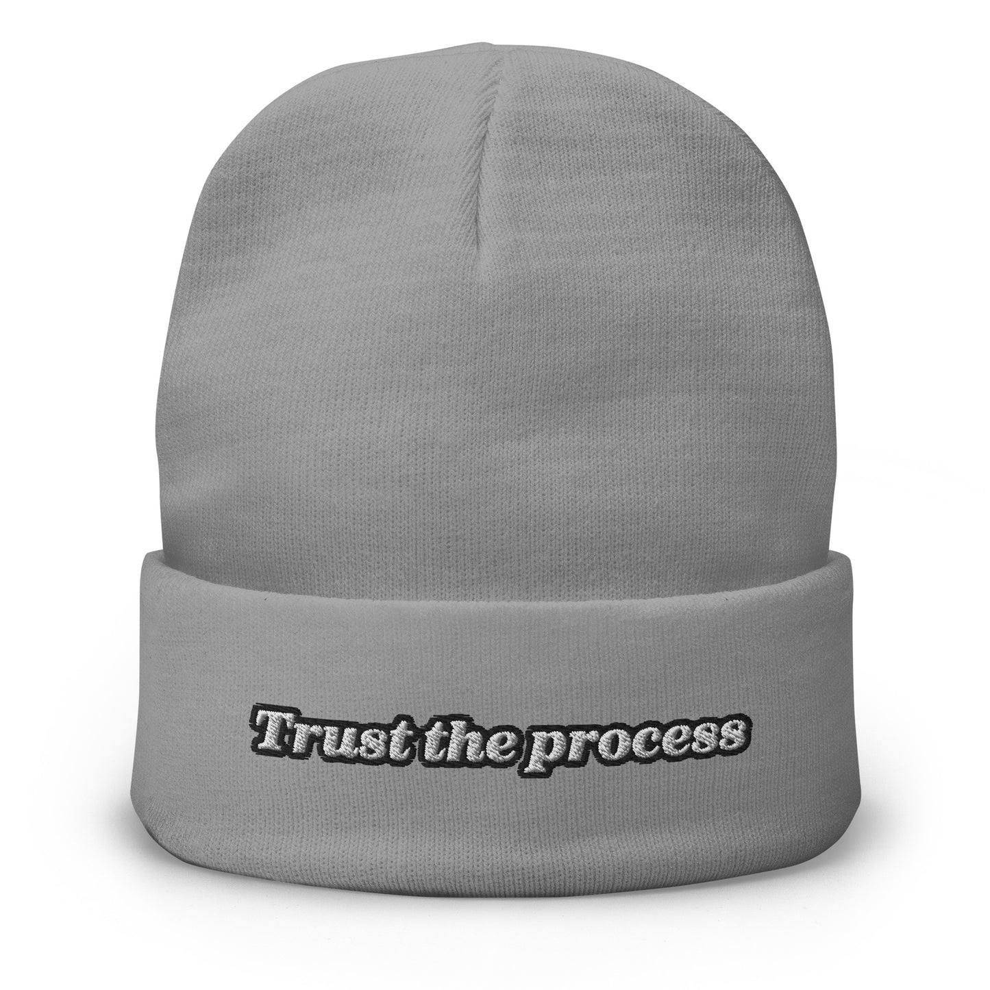 Embroidered Beanie | « Trust the Process » Dazz'Up Store