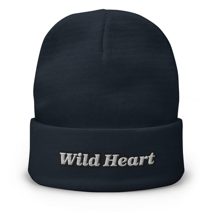 Embroidered Beanie | «  Wild Heart » Dazz'Up Store