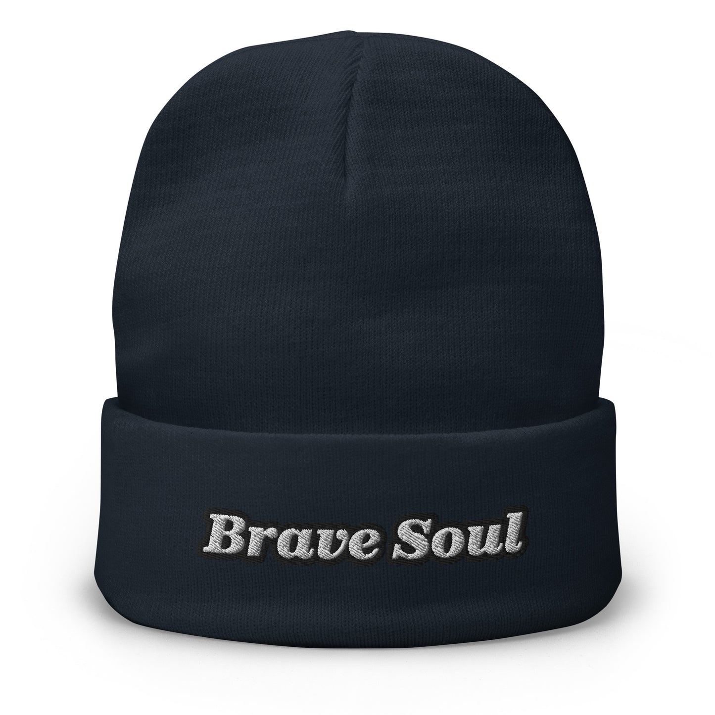 Embroidered Beanie | « Brave Soul » Dazz'Up Store