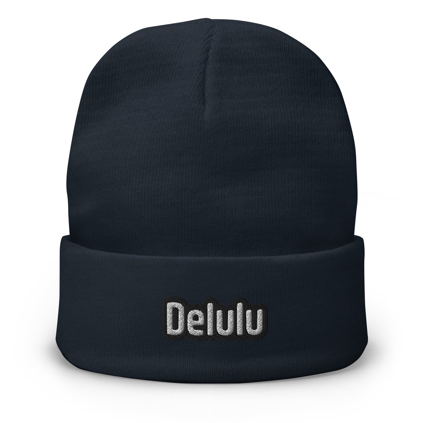 Embroidered Beanie | “Delulu” Dazz'Up Store