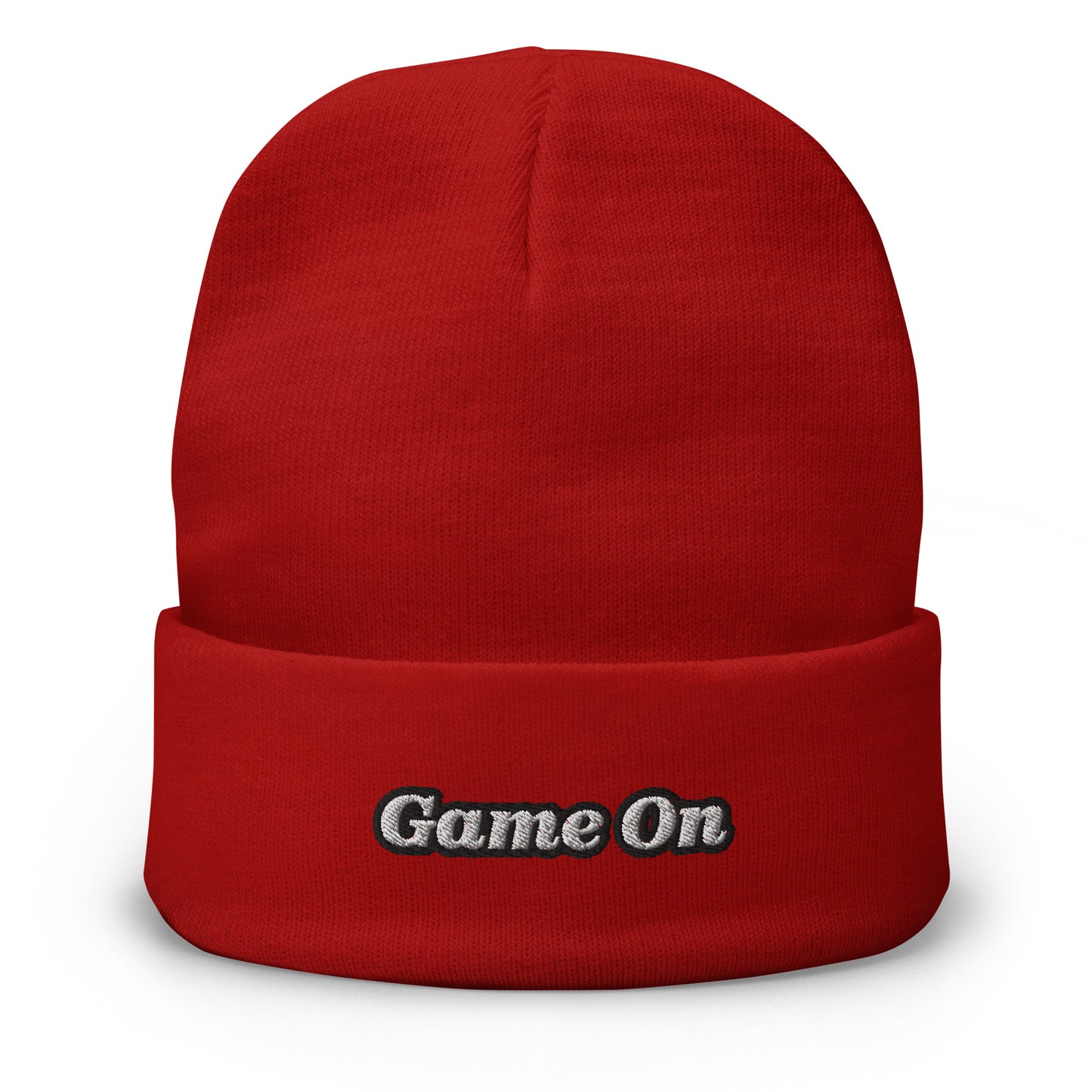 Embroidered Beanie | « Game On » Dazz'Up Store