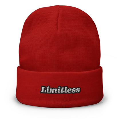 Embroidered Beanie | « Limitless » Dazz'Up Store