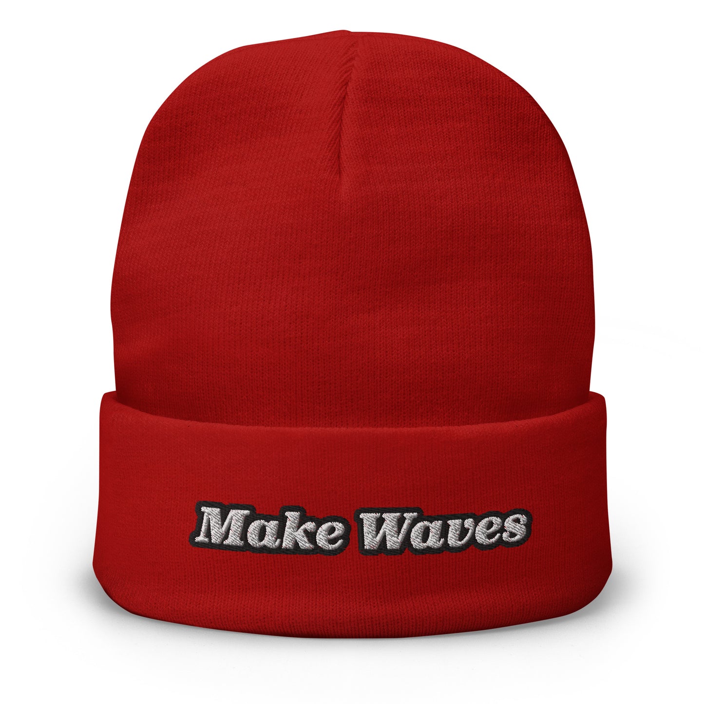 Embroidered Beanie | « Make Waves » Dazz'Up Store