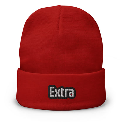 Embroidered Beanie | « Extra » Dazz'Up Store