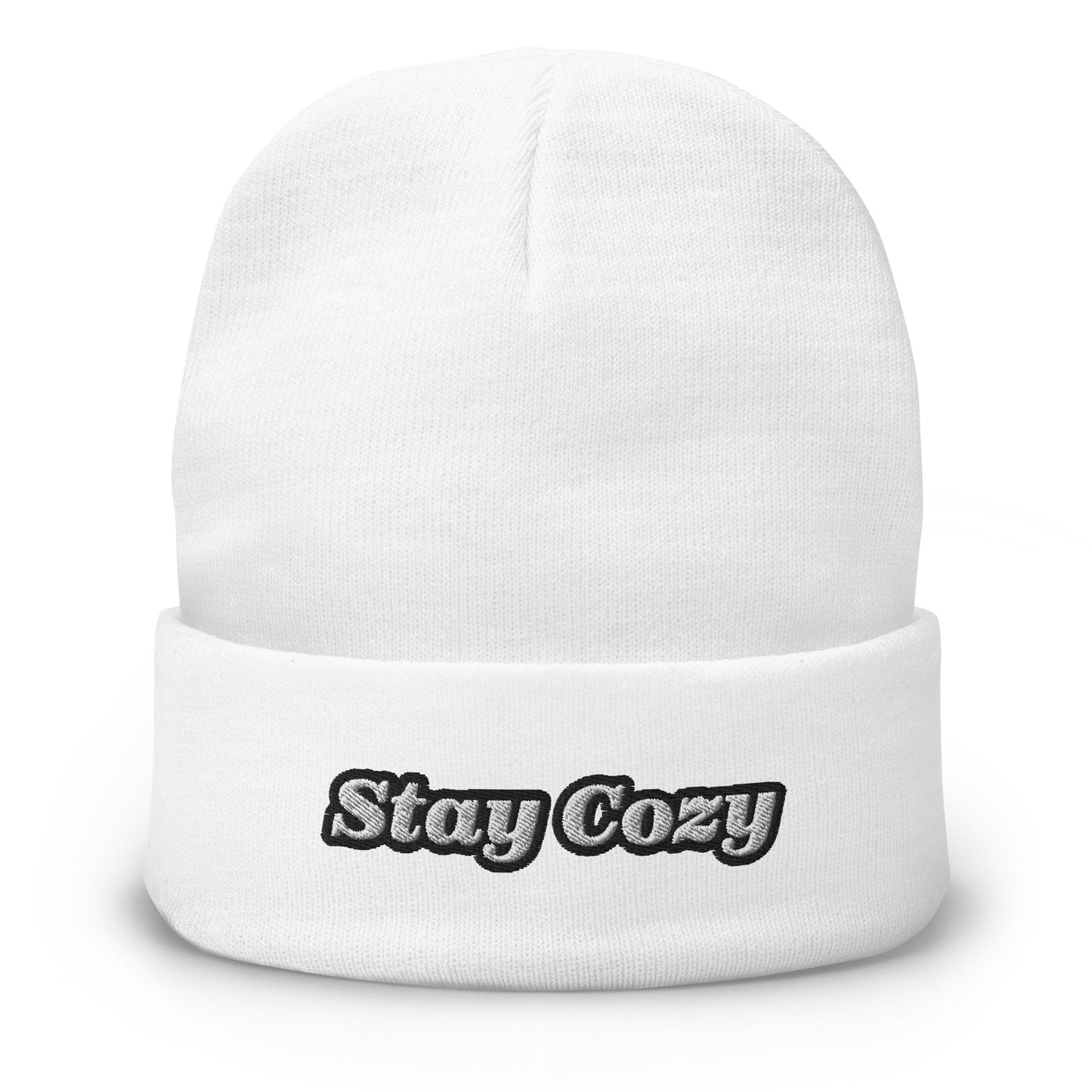 Embroidered Beanie | Stay Cozy Dazz'Up Store