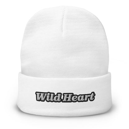 Embroidered Beanie | «  Wild Heart » Dazz'Up Store