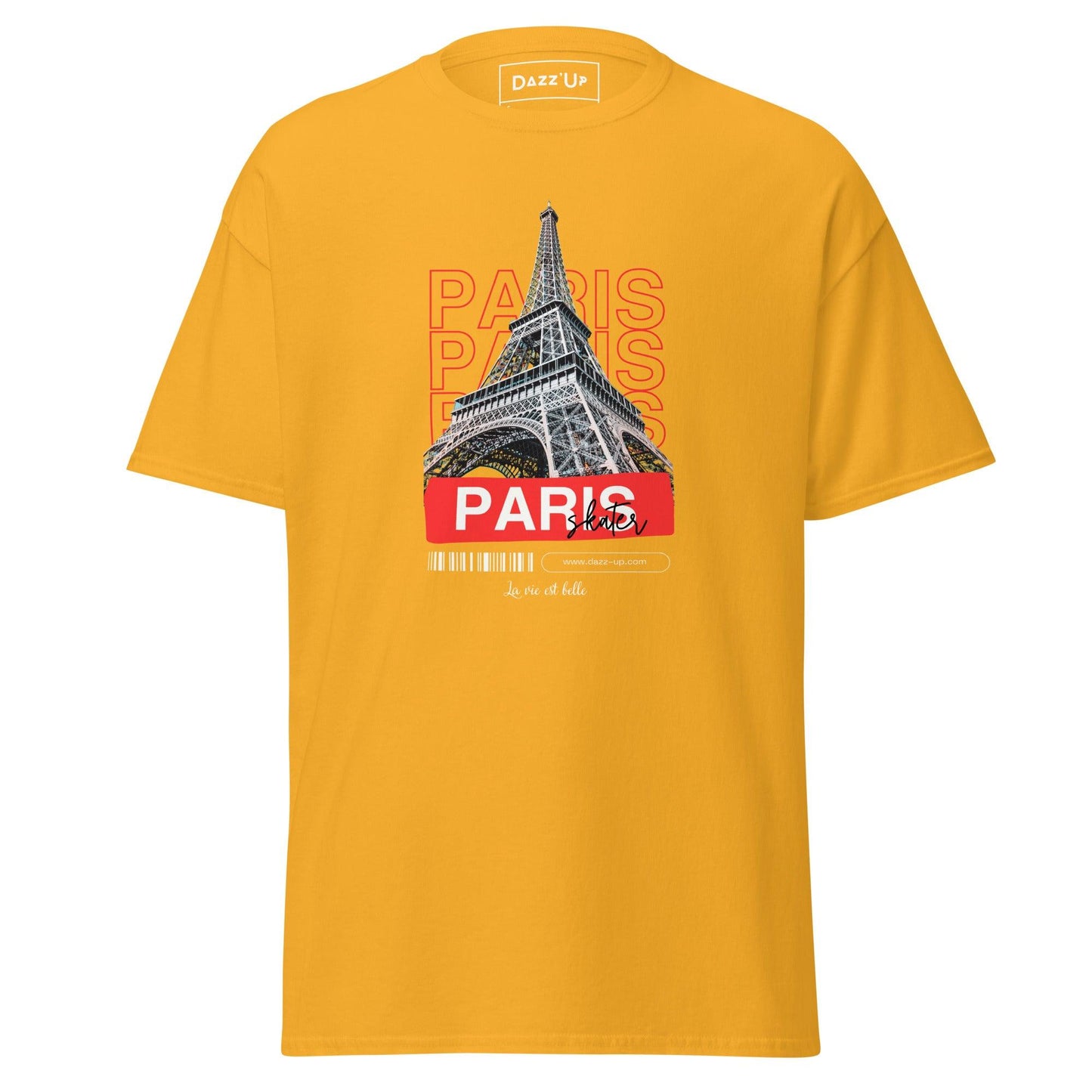 T-Shirt Roller  | Paris Skater | Unisex Dazz'Up Store