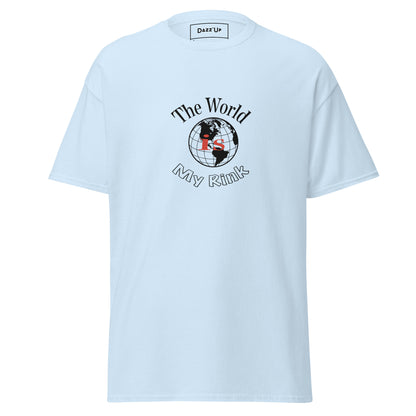 Unisex T-Shirt | « The world is my rink » Dazz'Up Store