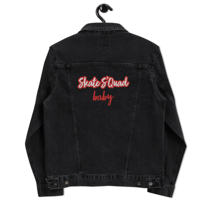 Dazz’Up Unisex denim jacket | « Skate S’quad baby » Dazz'Up Store