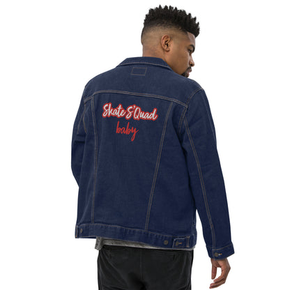 Dazz’Up Unisex denim jacket | « Skate S’quad baby » Dazz'Up Store