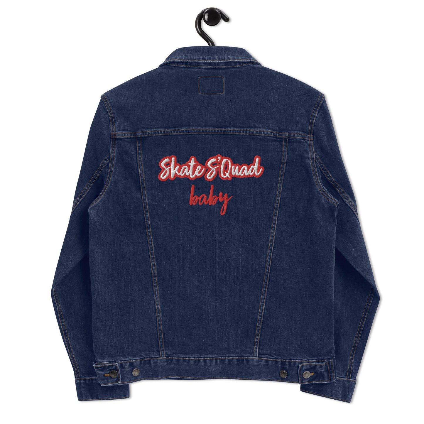 Dazz’Up Unisex denim jacket | « Skate S’quad baby » Dazz'Up Store