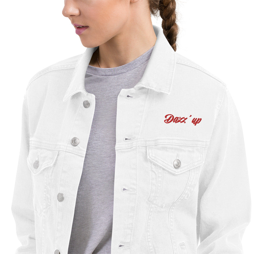 Dazz’Up Unisex denim jacket | « Skate S’quad baby » Dazz'Up Store